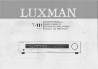 Luxman T-111-Owners-Manual 